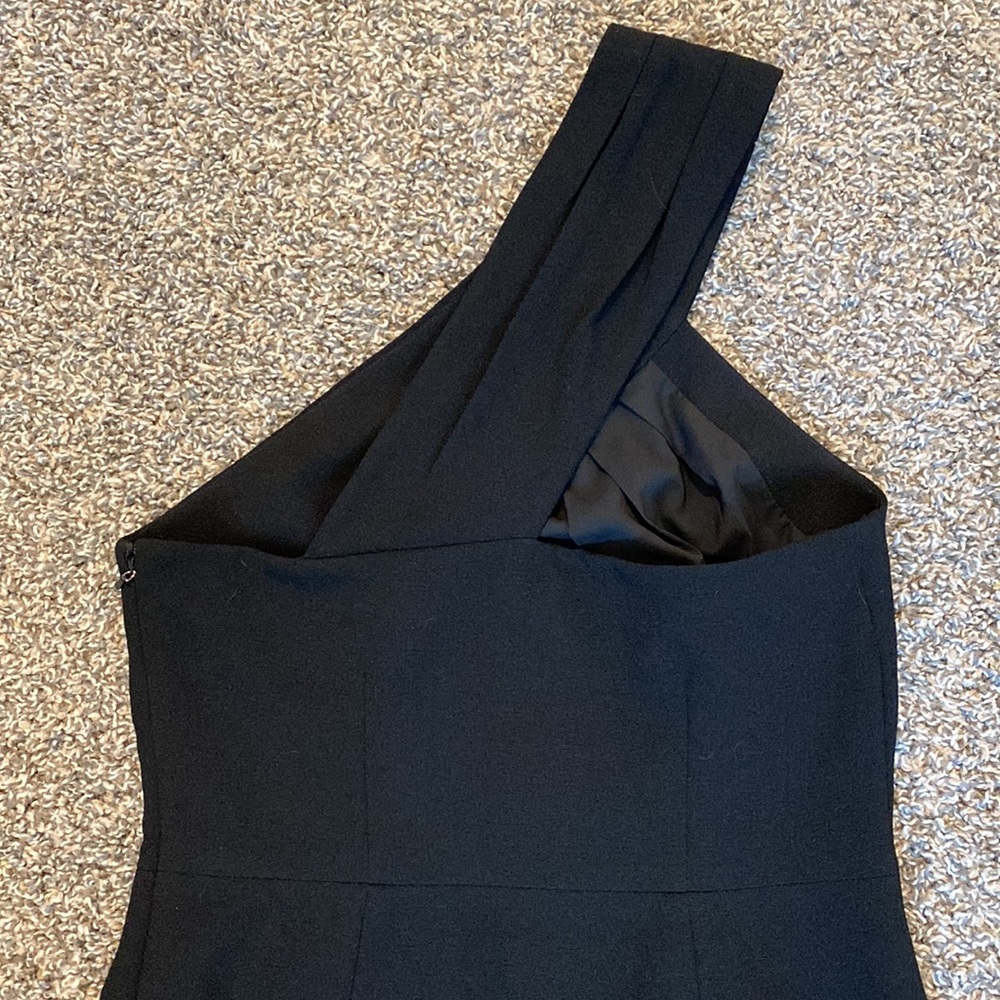 Tory Burch Ashlee Crepe Sheath Black Dress - Picture 4 of 8